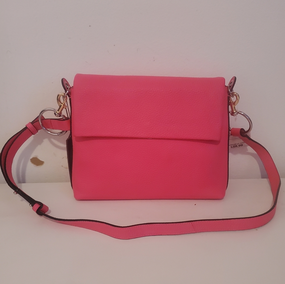 Vince Camuto BNWT Leather Neon Fuschia Handbag